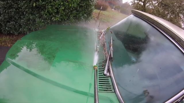 Satisfying 22 Year Old Barn Find Jeep J4000 Power Washed