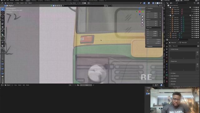 Create an Auto Rickshaw in Blender 3D | Free Model Download Included 🛺