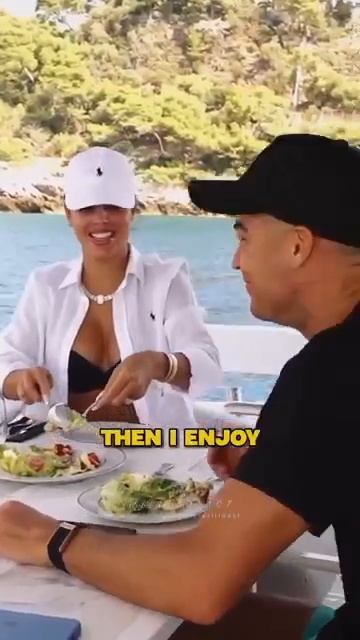 Ronaldo's morning routine
