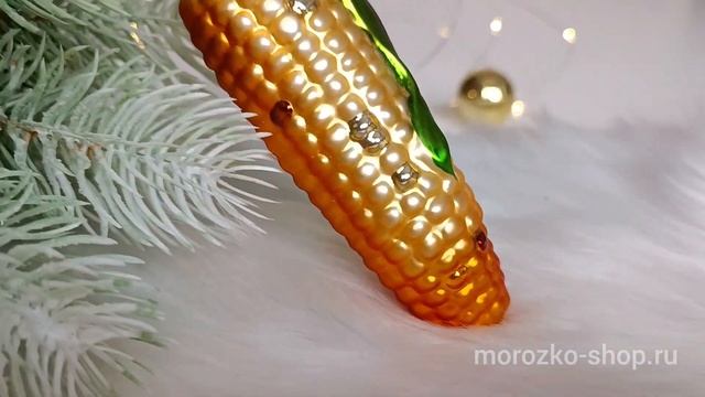 Набор стеклянных шаров КОКОШНИК, расписной, 85 мм, 4 шт, стекло, С2300