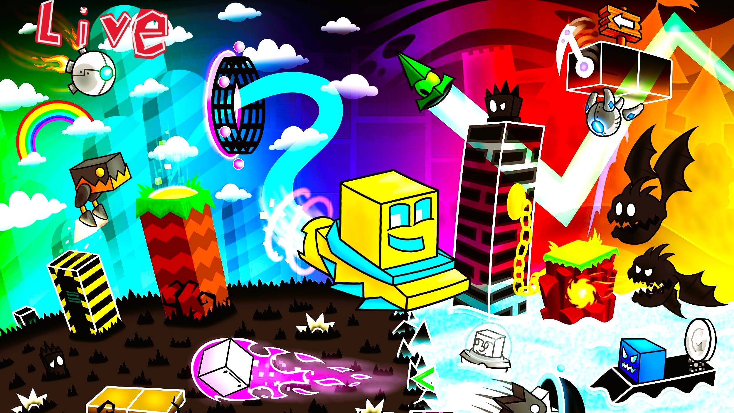 Играем в GD и всё тут! live🛑Мини стрим