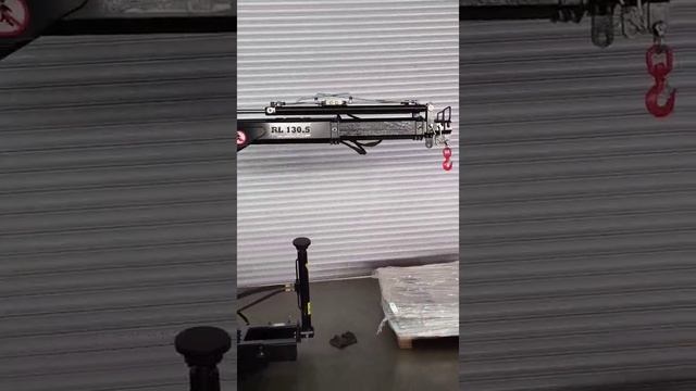 Кран КМУ мини кран мини манипулятор 1350кг с двумя гидравлическими опорами и дистанционным пультом у