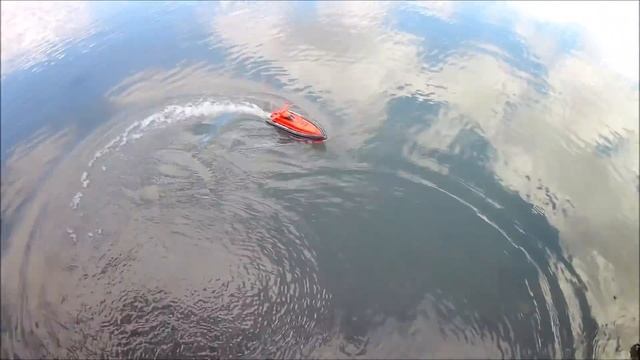 Slow RC Boat 2S 7.4 LIPO Test Run EPIC Outcome SPEED UNLOCKED Review BIKE RIDE HOME