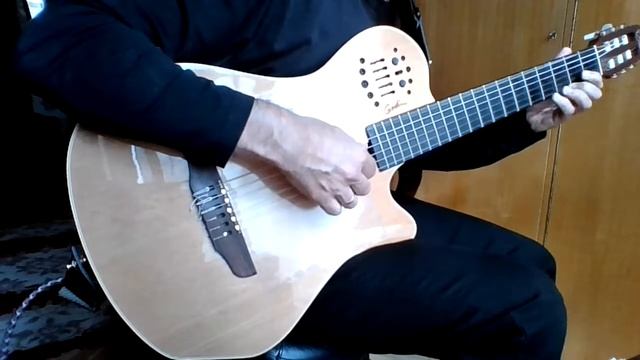 Песня о Тбилиси (Тбилисо) на гитаре