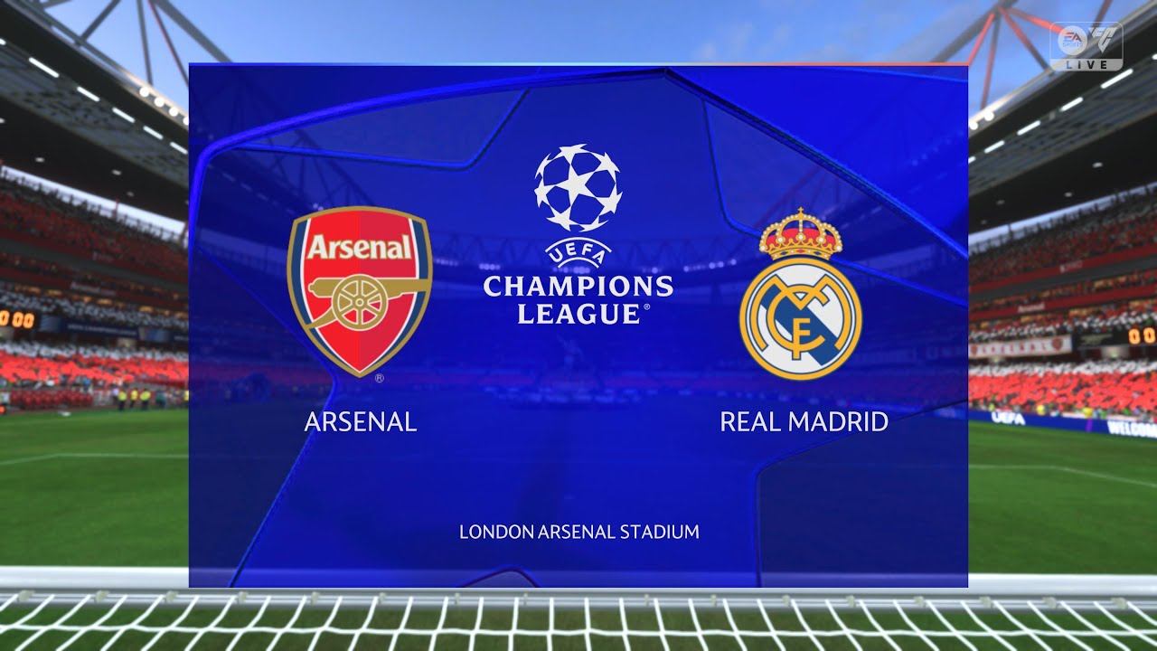 Fc25 - Арсенал vs Реал Мадрид | Лига Чемпионов 24/25 | 1/4 финала | PS5 | 4K |