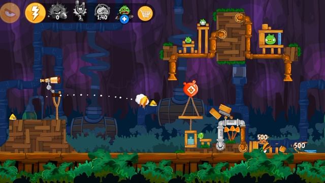я играю в Angry Birds часть 13