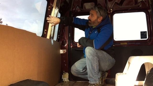 Van Life; Wall Templates - HighTop Van Build: From Passenger Van To Campervan! Part 11