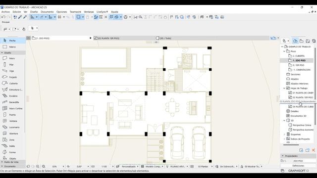 TUTORIAL #15 - CREAR VIGAS #Archicad25 #Graphisoft #BIM #Arquitectura