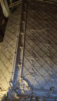 Старинный камин в усадьбе Киискиля