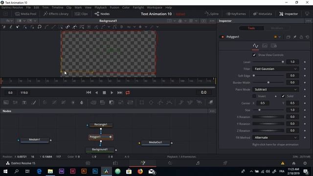 Text Animation in Davinci Resolve 15