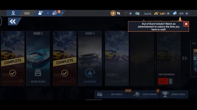 Need For Speed: No Limits | Chevrolet Corvette Z06 (C7) Day 3 | Xtreme Racing Championship