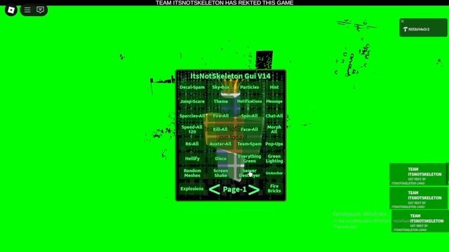 How to destroyed server in roblox