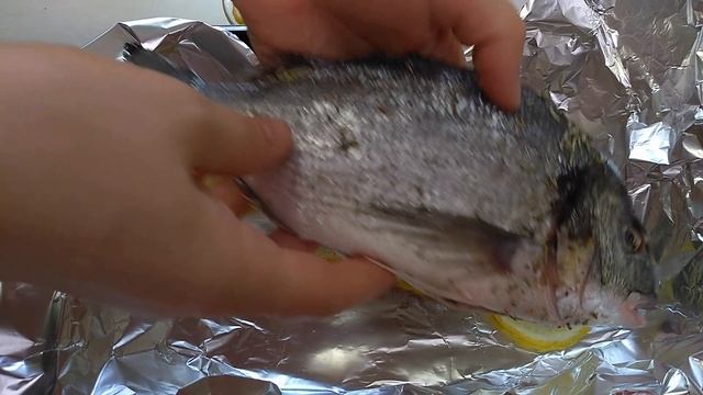 Как вкусно запечь ДОРАДО!?