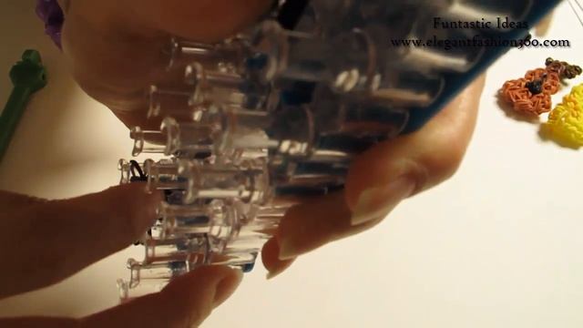 Rainbow Loom Clarinet Charm - How to - music Series