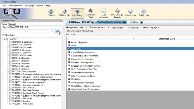 4   LOLI Query   How to get more information from a LOLI Query