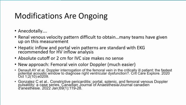 Venous congestion, volume intolerance, and the VExUS score. Paul H Mayo  ISICEM-44 (2025)