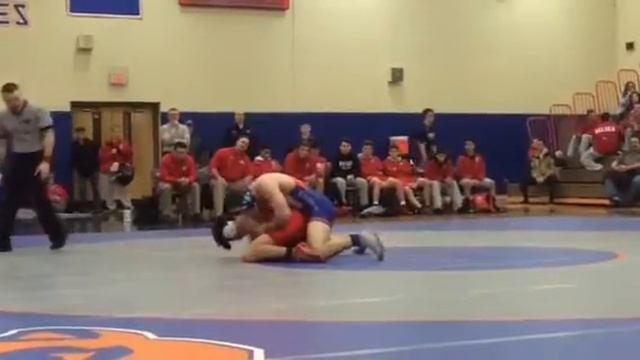 Delsea Match 1/20/19 Chad Watt Vs Tommy Maxwell