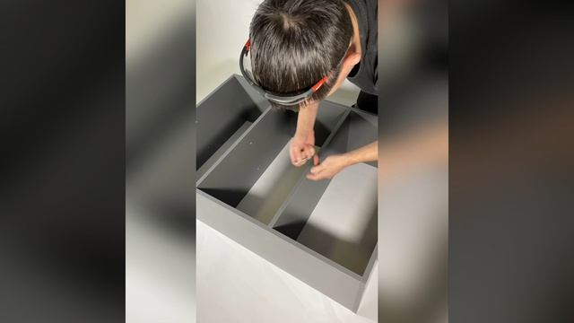 Сборка стеллажа 5 секций