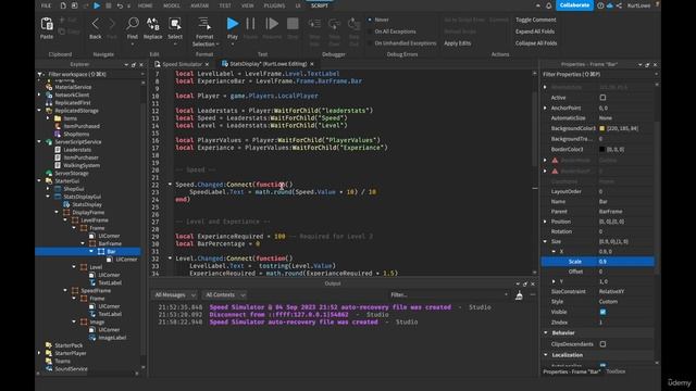 111. Tools and Stats Display