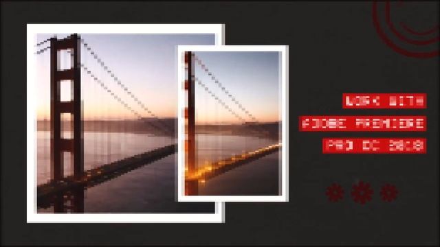 Rewind Glitch VHS Intro Premiere Pro Template
