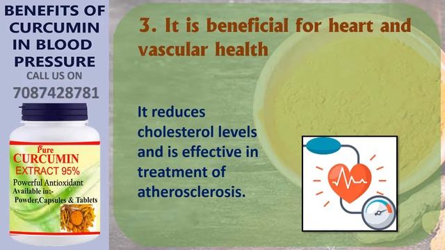 Turmeric and blood pressure | cure blood pressure with pure curcumin extract