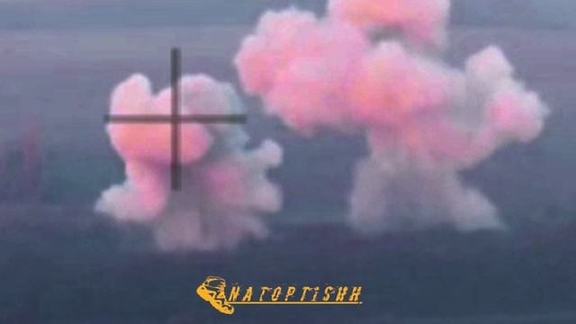 Российская авиация нанесла удар по лесопосадке с хряковояками и техникой противника четырьмя ФАБ-500