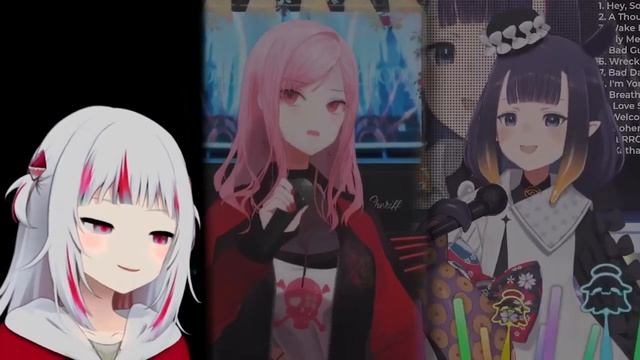 [Hololive Karaoke Mashup] 踊 (Odo) - Ado by Gawr Gura, Calliope Mori and Ninomae Ina'nis