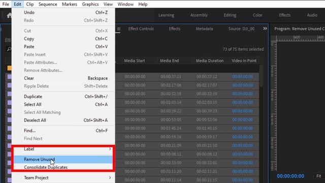 How to Remove Unused Clips in Premiere Pro | Wedding Highlights | Tamil