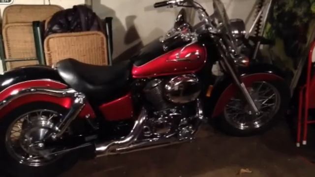 Honda Shadow ACE 750 Baffle Removal