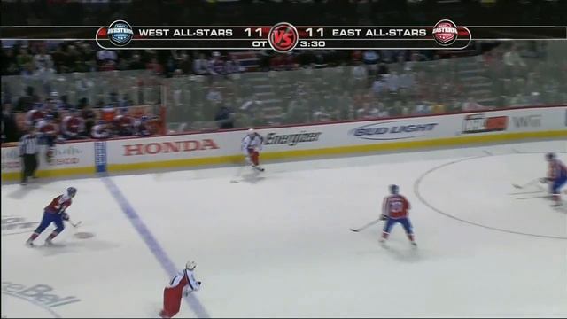 HD 720p Tim Thomas Amazing OT Save - NHL All-Star Game 2009