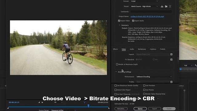 How To Export Video in Lower Size  in Adobe Premiere Pro (iMac) - Low Size/  (Premiere Tutorials)
