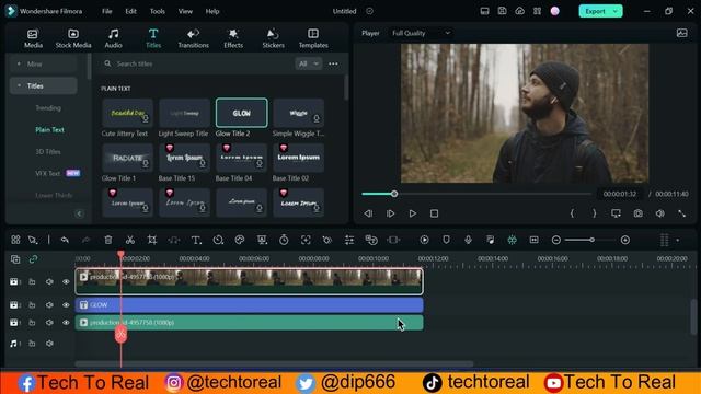 How to Put Text Behind Of  An Object In Filmora 12
