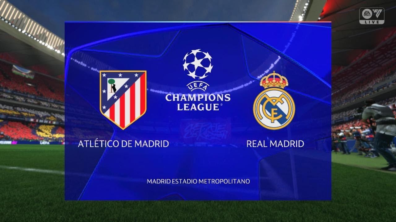 Fc25 - Атлетико Мадрид vs Реал Мадрид | Лига Чемпионов 24/25 | Ответный Матч 1/8  финала | PS5 4K