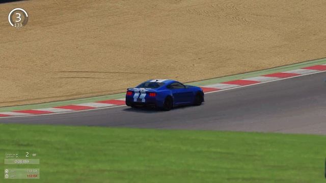 Bugatti Chiron vs Ferrari Piero and supercars at Brands Hatch