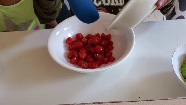 Avocado 🥑, Tomato 🍅 , and Corn 🌽 salad