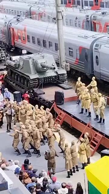 Ретро-поезд "Победа"