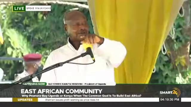 Why promote buying Uganda or Kenya when the common goal is to build east Africa?