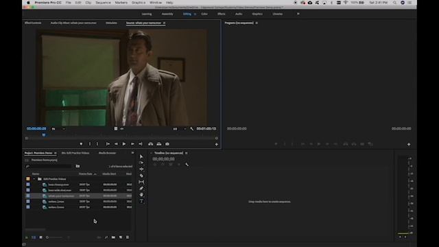 Premiere Pro - Timeline Shortcuts
