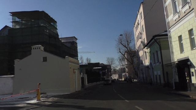МОСКВА. Колпачный пер. Палаты Колосовых (Тверитинова-Тембоза). Сер. XVIII в.