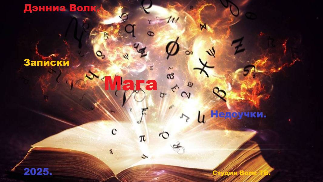 Записки Мага недоучки.юморная мистикаДэнниз Волк.