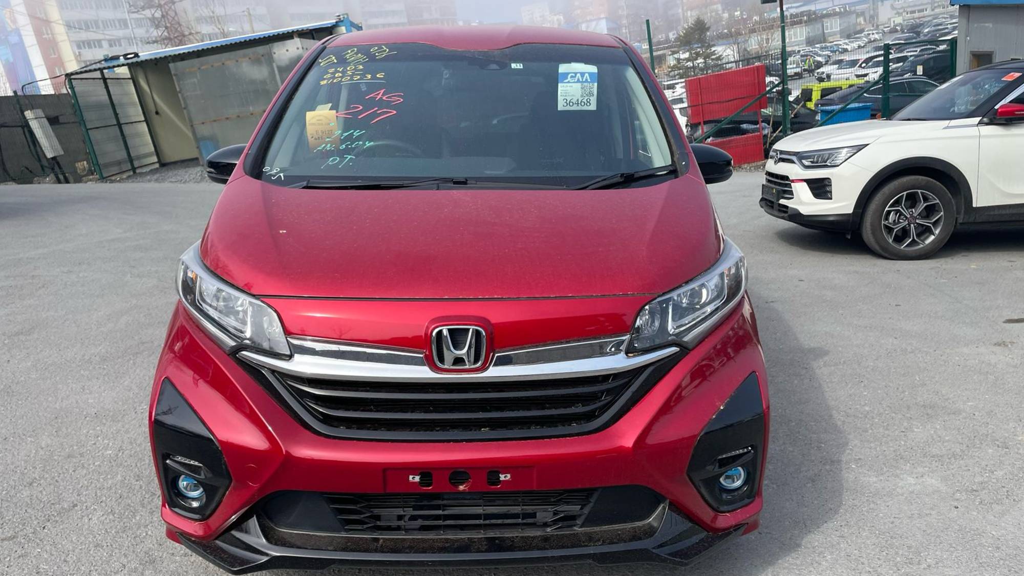 Забрали с таможни Honda Freed