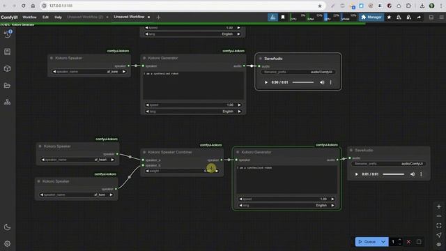 Уроки ComfyUI - Преобразование текста в речь для озвучивания при помощи ИИ EP33