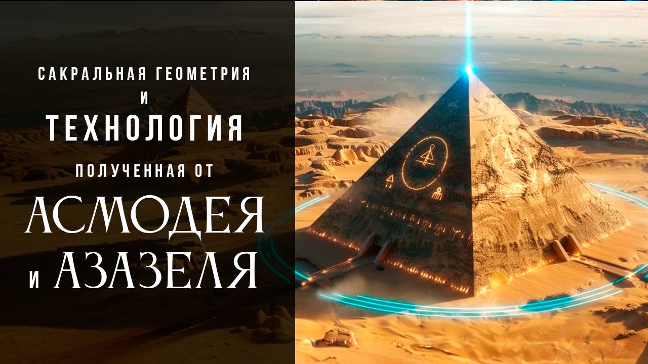 Сакральная геометрия и Технология от Асмодея и Азазеля