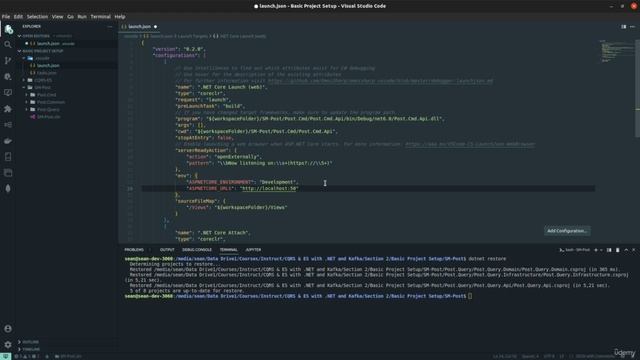 2009 Setup Debug Configurations (VS Code Only)