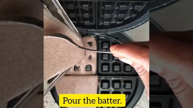 Instant Vegan millet waffles l #Ragi waffles l #Quick & Healthy 5 minute breakfast recipe.