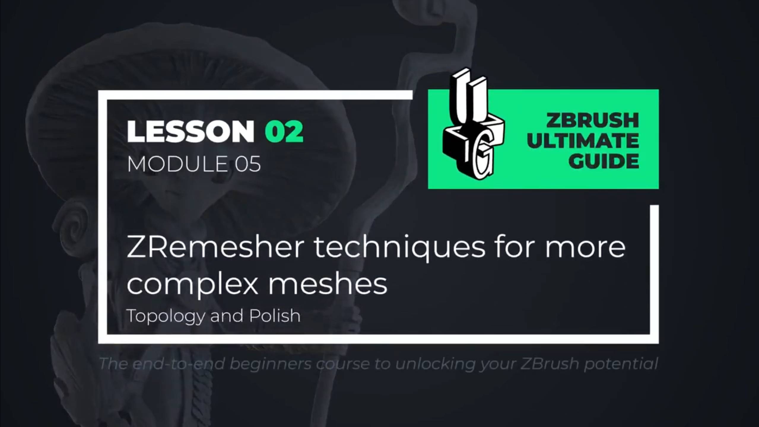 5-2 ZRemesher for complex objects