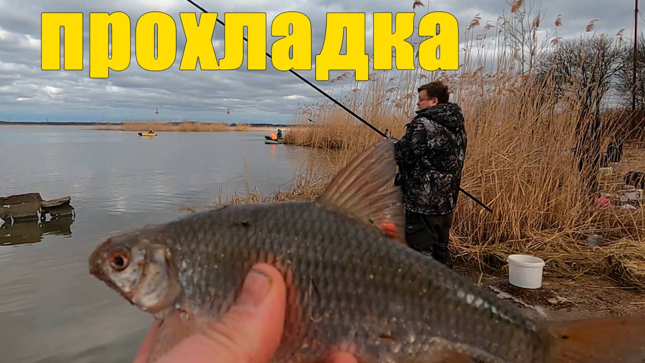 Речка "Прохладная", Калининградская область. Ловим плотву