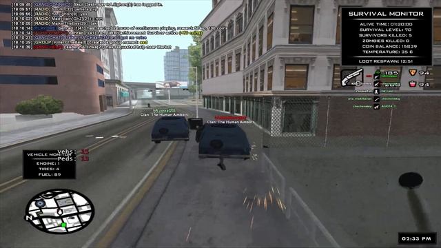 FUNNY MOMENTS 9 :GTA San Andreas: DAYZ EDITION