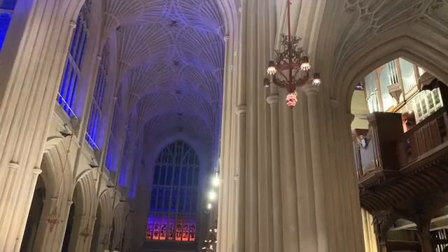University of Bath Carol service, Bath Abbey, 2020