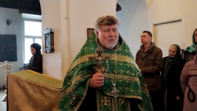 12.04.2025
Проповедь о Валентина после 
Молебна святому Уару